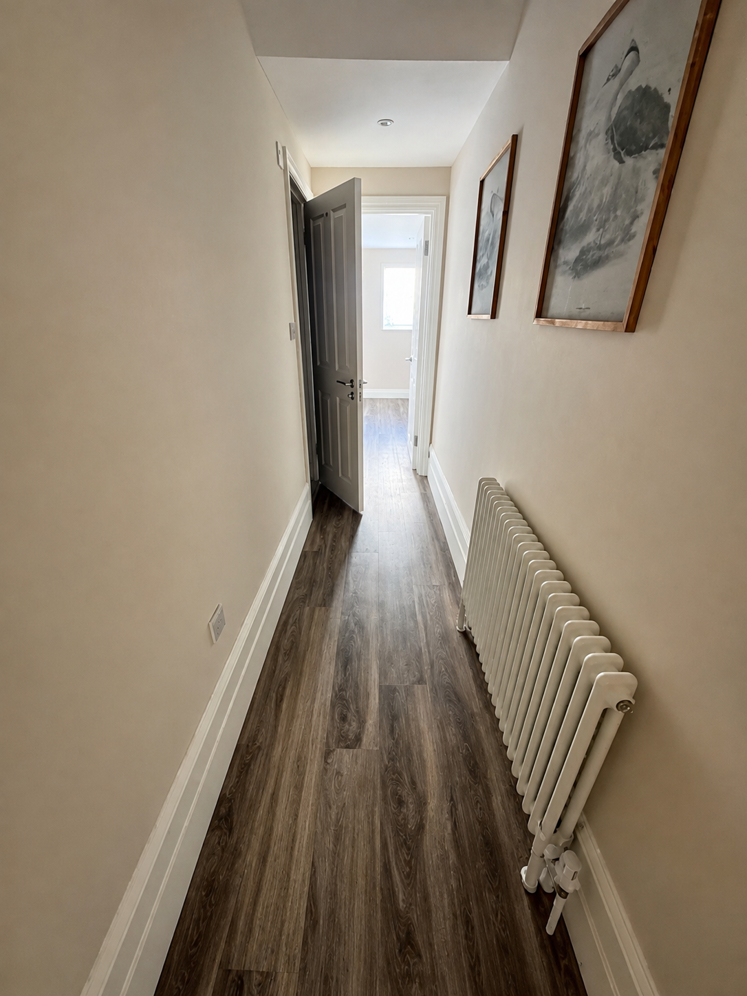 Clean communal area in a managed building